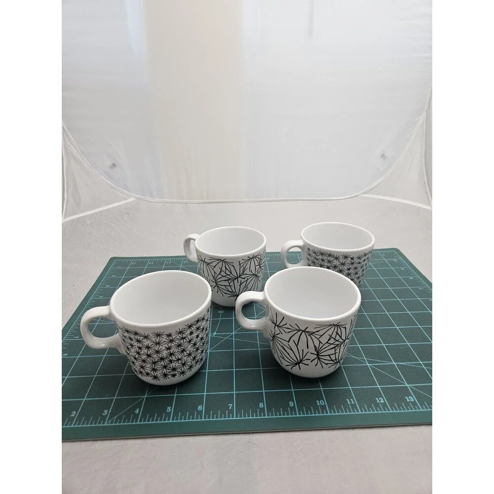 IKEA Coffee Cups Modern Design Maria Vinka Ungdom Set of 4 Dandelion